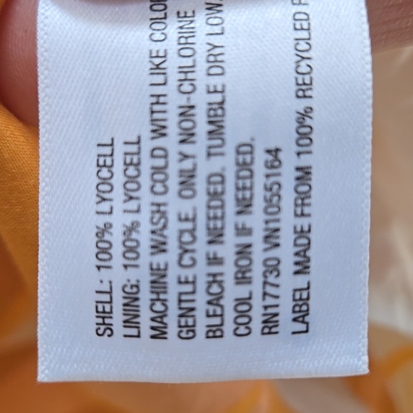 Orange and White Tank Top - Picture 5 of 8